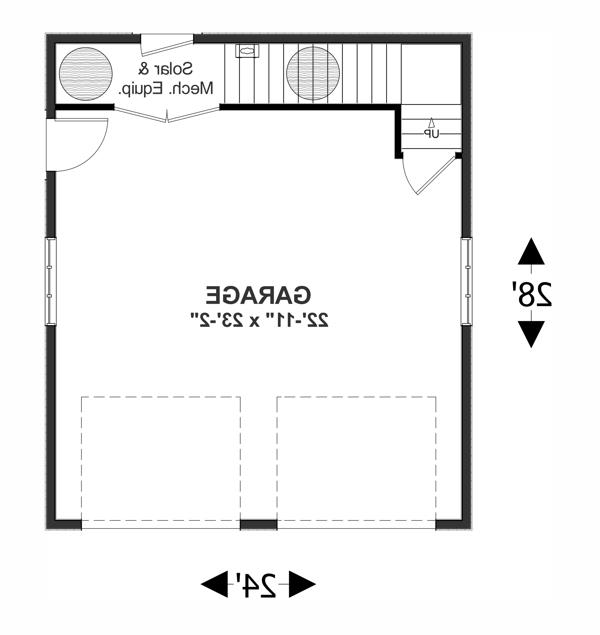 Lower Level Floorplan image of The Sovereign Cottage House Plan
